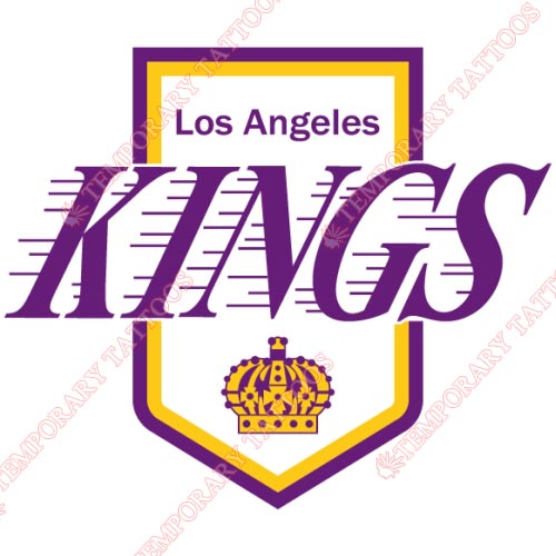 Los Angeles Kings Customize Temporary Tattoos Stickers NO.180